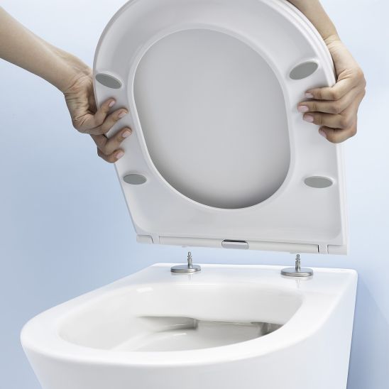 Set WC-Becken Oltens Gulfoss 42503000, WC-Sitz Oltens Gulfoss 45106000