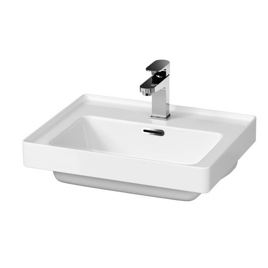 Set Kabinett Cersanit Crea S924-015, Waschbecken Cersanit Crea K114-005