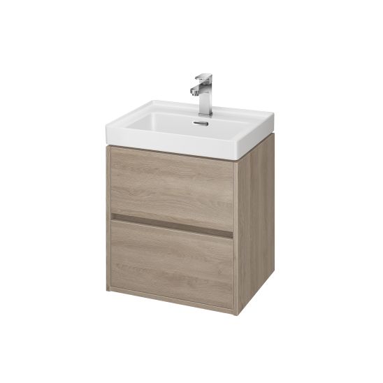 Set Kabinett Cersanit Crea S924-015, Waschbecken Cersanit Crea K114-005