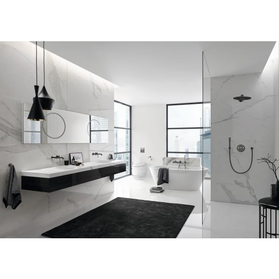 Set Kopfbrause mit Arm Grohe Rainshower 26066AL0, Badewannen- und Duscharmatur Grohe Grohtherm SmartControl 29119AL0, 26574AL0, 27057AL0, 27074AL0, 28362A01