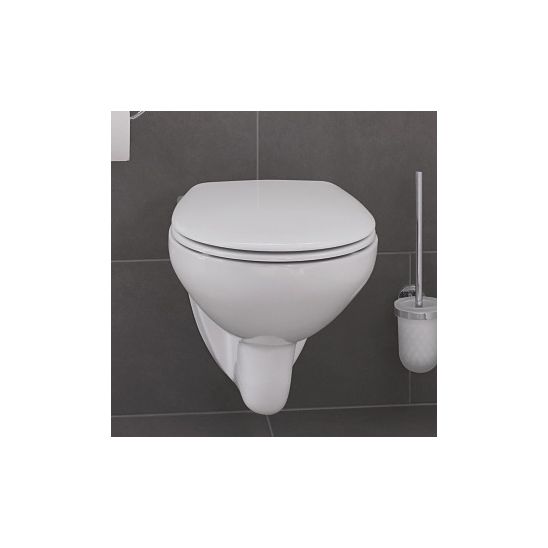 Set Unterputzrahmen mit Knopf und Dichtung Grohe Solido 39930000, WC-Becken Grohe Bau Ceramic 39427000, 39492000