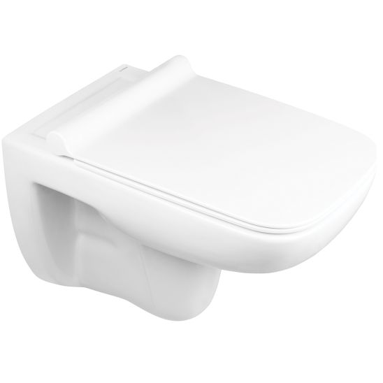 Set Unterputzrahmen Oltens Triberg 50001000, WC-Becken mit Absenkautomatik-Sitz Oltens Ribe 42011000