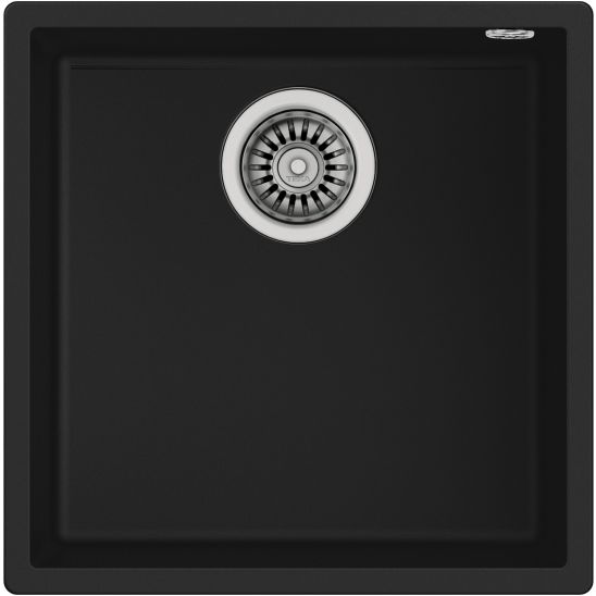 Set Tegranit-Spüle Teka Square 115230025, Küchenarmatur Teka IN 53915620N