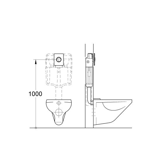 Set Unterputzrahmen Grohe Rapid SL 38539001, Betätigungsplatte Grohe Nova 38765SH0