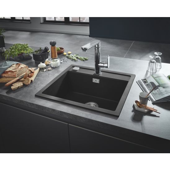 Set Granitspüle Grohe K700 31651AP0, Küchenarmatur Grohe Concetto 31483DC2