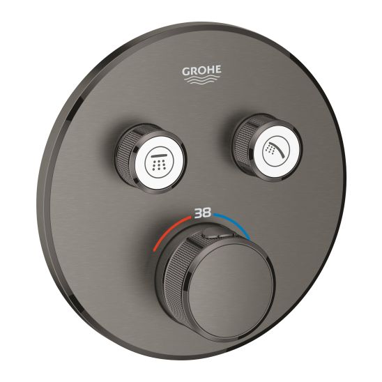 Set Kopfbrause mit Arm Grohe Rainshower 26066AL0, Badewannen- und Duscharmatur Grohe Grohtherm SmartControl 29119AL0, 26574AL0, 27057AL0, 27074AL0, 28362A01