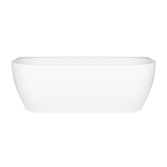 Set Wandmontierte Badewanne Oltens Begna 12011000, Verschlusskappe Oltens 09002000