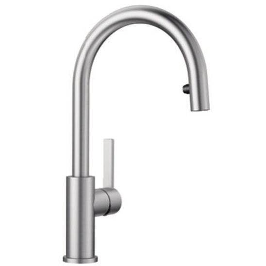 Set Küchenarmatur Blanco Candor-S 523121, Flüssigkeitsspender Blanco Lato 525809