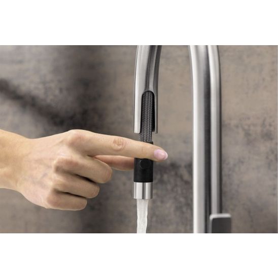 Set Küchenarmatur Blanco Candor-S 523121, Flüssigkeitsspender Blanco Lato 525809