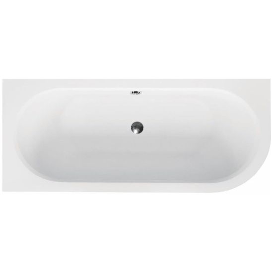 Set Eckbadewanne Besco Avita #WAV-180-NL, Badewannenverkleidung Besco Avita OAV-180-NSCR
