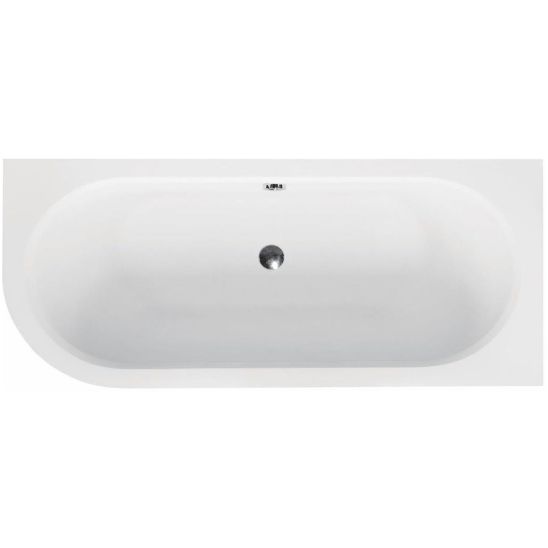 Set Badewannenverkleidung Besco Avita OAV-180-NSCR, Eckbadewanne Besco Avita #WAV-180-NP