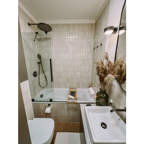 Set Kopfbrause mit Arm Grohe Rainshower 26066A00, Badewannen- und Duscharmatur Grohe Grohtherm SmartControl 29119A00, 26574A00, 27057A00, 27074A00, 28362A01