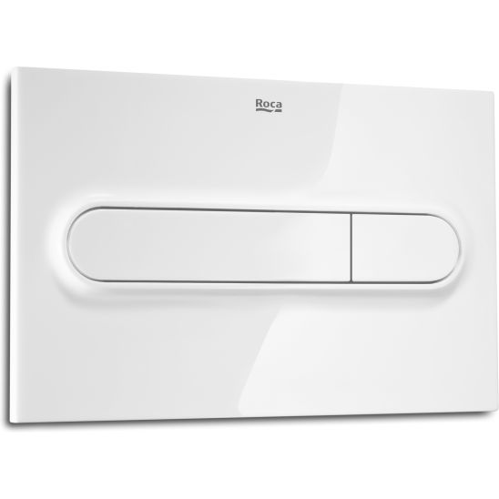 Set WC-Becken mit Absenkautomatik-Sitz Roca Gap Square A34H472000, Unterputzrahmen Roca Duplo One A890070020, A890195000, A890063000