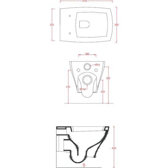 Set WC-Becken Art Ceram Jazz JZV00101;00, Toilletensitz Art Ceram Jazz JZA00601;71