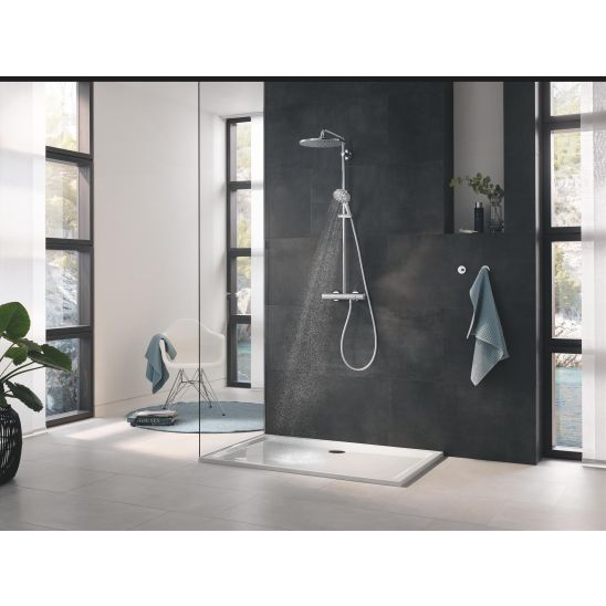 Set Badewannen- und Duscharmatur Grohe Essence 33624001, Handbrause Grohe Rainshower 26574000, 27074000, 22112000