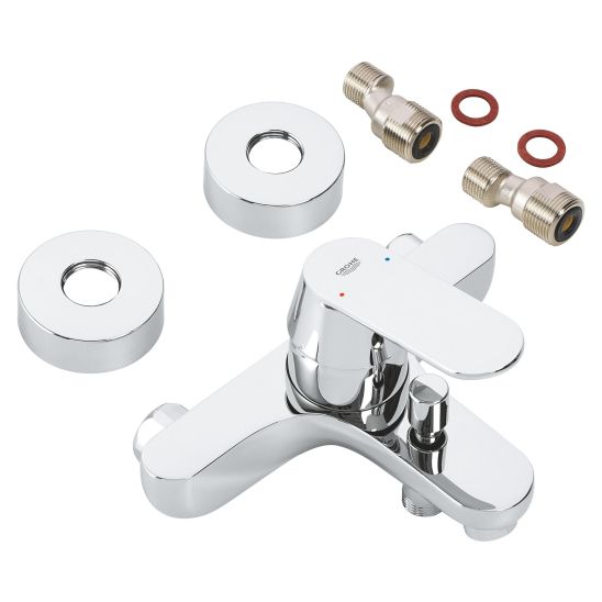 Set Duschset Grohe Euphoria 27421002, Badewannen- und Duscharmatur Grohe Eurosmart Cosmopolitan 32831000