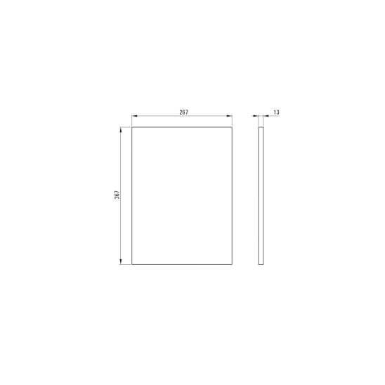 Set Konsole Deante Correo CKC_N90A, Waschbecken Deante Correo CQR_NU6S, CBL_S30B