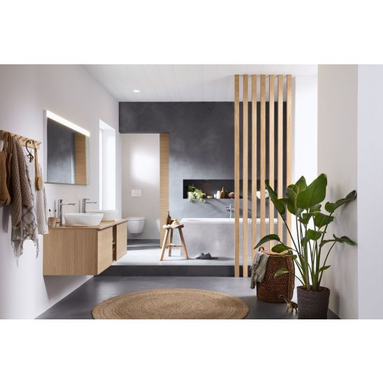 Set WC-Becken mit Absenkautomatik-Sitz Duravit D-Neo 45770900A1, Unterputzrahmen Duravit DuraSystem WD1011000000, WD5001031000