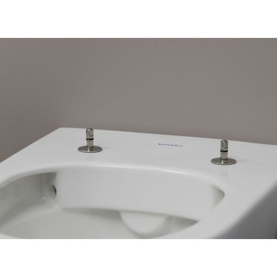 Set WC-Becken mit Absenkautomatik-Sitz Duravit D-Neo 45770900A1, Unterputzrahmen Duravit DuraSystem WD1011000000, WD5001031000