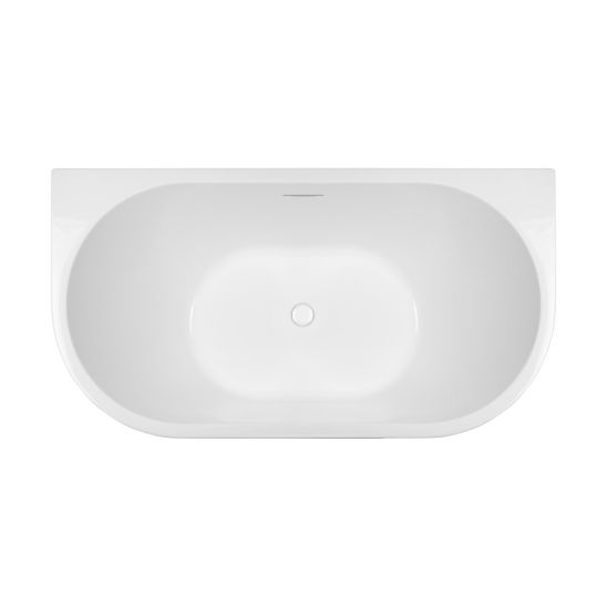Set Vorwand-Badewanne Oltens Delva 12018000, Verschlusskappe Oltens 09002000
