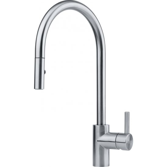 Set Küchenarmatur Franke Eos 115.0590.045, Edelstahlspüle Franke Maris 122.0543.995, 112.0717.084