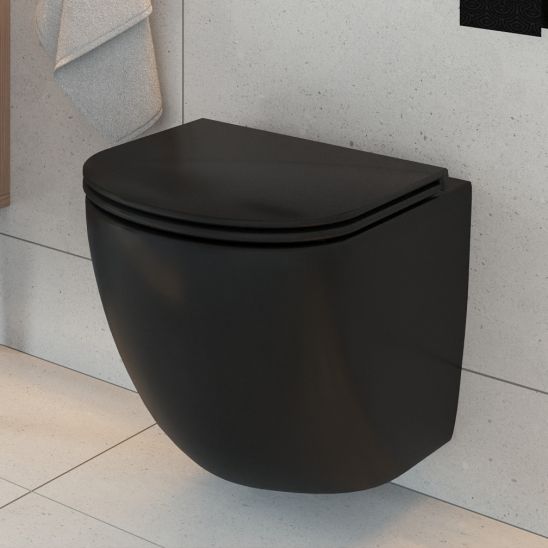 Set WC-Becken Oltens Hamnes 42513300, WC-Sitz Oltens Hamnes 45100300