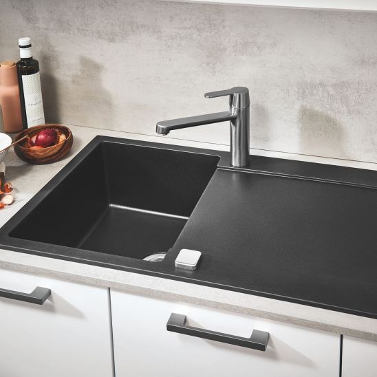 Set Granitspüle Grohe K500 31644AP0, Küchenarmatur Grohe Start 30531DC1