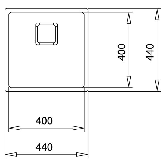 Set Stahlspüle Teka Flexlinea 115000053, Küchenarmatur Teka ARK 239391200