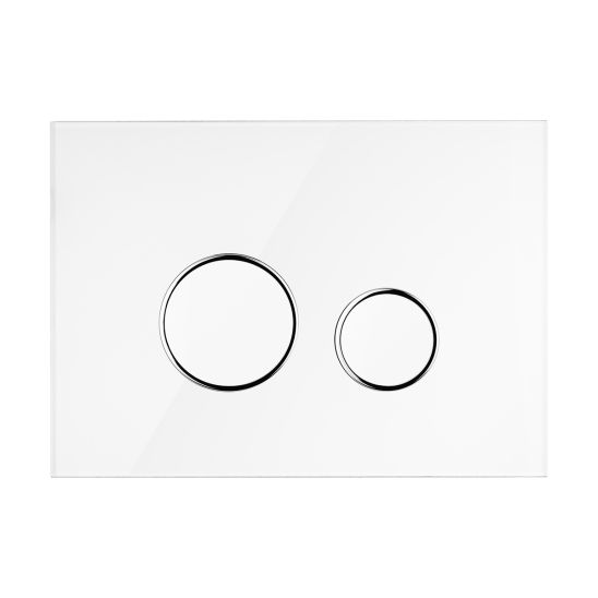 Set Unterputzrahmen Oltens Triberg 50001000, Betätigungsplatte Oltens Lule 57201000, 49301000