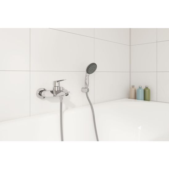 Set Badewannen- und Duscharmatur Grohe Start 24206002, Waschtischarmatur Grohe Start 23455002