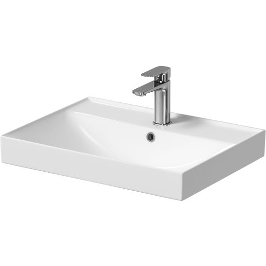 Set Kabinett Cersanit Larga S932-070, Waschbecken Cersanit Larga K120-009