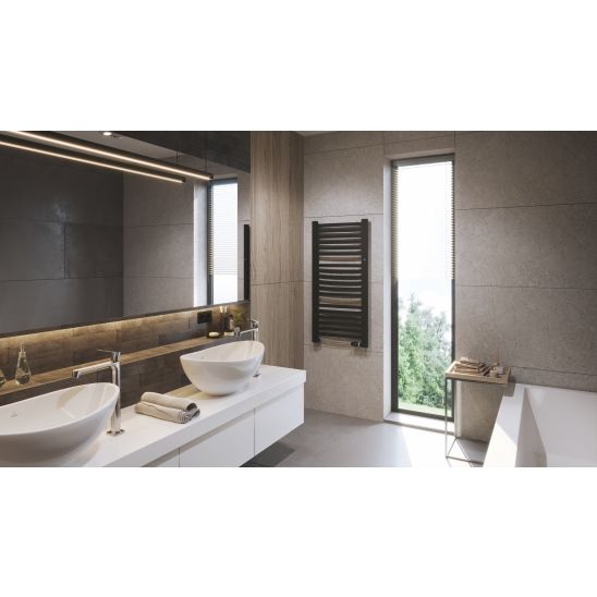 Set Badezimmerheizkörper Instal Projekt Retto RET-50/140C31, Thermostatset Instal Projekt Z17 606400001C31