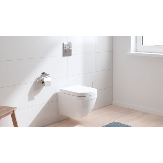 Set WC-Becken Grohe Euro Ceramic 39554000, Unterputzrahmen Grohe Rapid SL 38827000