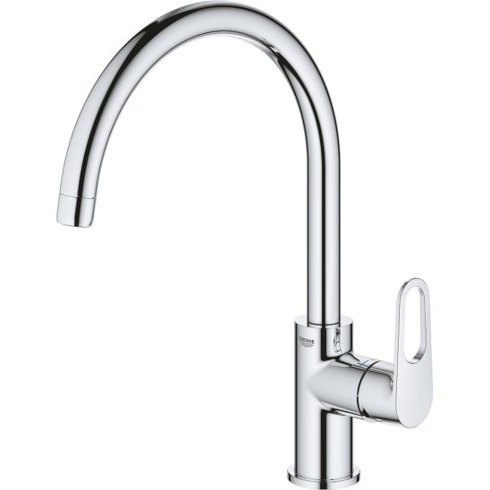 Set Stahlspüle Grohe K700 31574SD1, Küchenarmatur Grohe Start 31555001