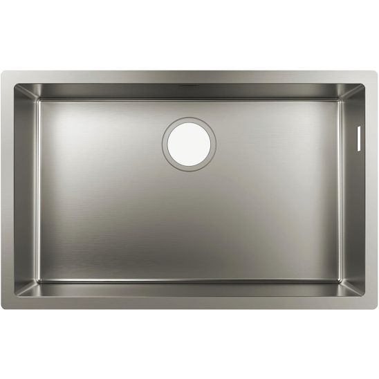 Set Küchenarmatur Hansgrohe Talis M54 72803800, Stahlspüle Hansgrohe S 71 43428800, 43921800