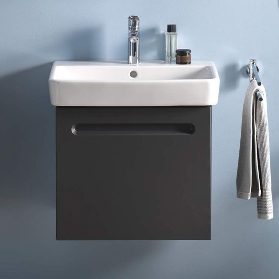 Set Badschrank Duravit No. 1 N14381049490000, Waschbecken Duravit No. 1 23756000002