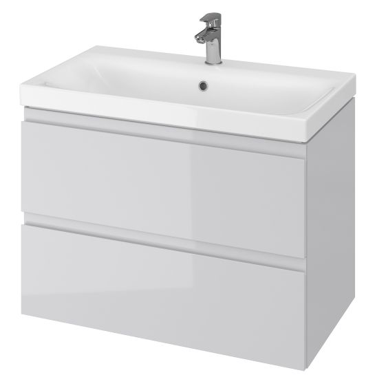 Set Kabinett Cersanit Moduo S590-007-ECO, Waschbecken Cersanit Moduo K116-013-ECO