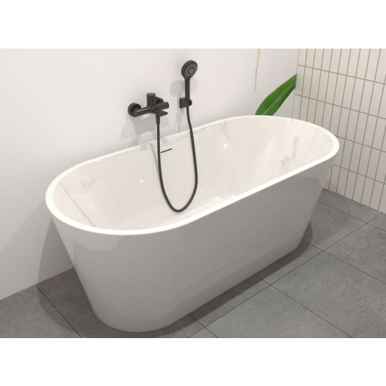 Set Badewannen- und Duscharmatur Hagser Della HGR90000034, Handbrause Hagser Andrea HGR19000037, HGR31000037, HGR25000037