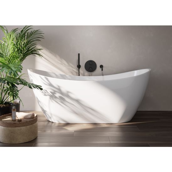 Set Badewannen- und Duscharmatur Cersanit Zen S951-567, Duschset Cersanit Inverto S951-709, S951-554