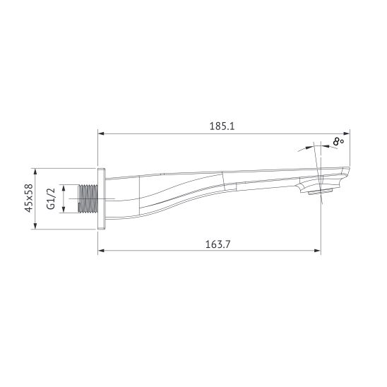Set Duschset Cersanit Mille S951-522, Badewannen- und Duscharmatur Cersanit Mille S951-342, S951-711