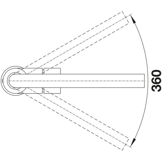 Set Granitspüle Blanco Subline 500-U 527794, Küchenarmatur Blanco Mila 526657, 207422