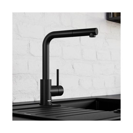 Set Granitspüle Blanco Subline 500-U 527794, Küchenarmatur Blanco Mila 526657, 207422