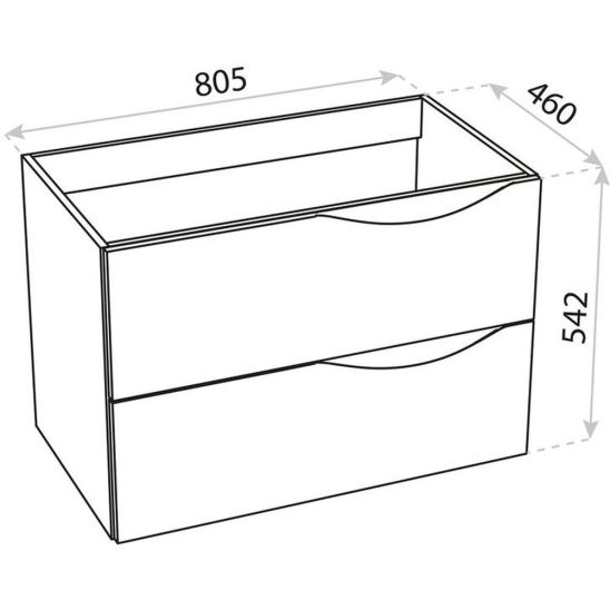 Set Kabinett LaVita Kolorado 5900378314370, Waschbecken LaVita Kolorado 5908211416212