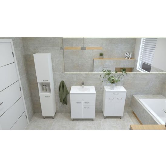 Set Kabinett LaVita Basic Barato 5900378314455, Waschbecken LaVita Floryda 5908211485027