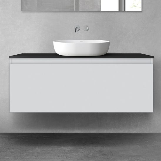 Set Badschrank Oltens Vernal 60016700, Waschtischplatte Oltens Tera 63031990