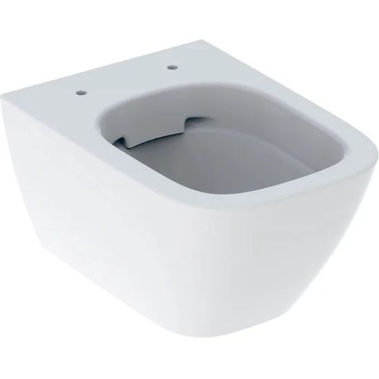 Set WC-Becken Geberit Smyle 500.379.01.1, Unterputzrahmen Geberit Duofix 111.170.00.2, 500.240.01.1