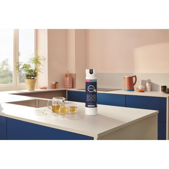 Set Wasserhahn mit Wasserfilter Grohe Blue 30601DC0, Untertischfilter Grohe Blue 40875000