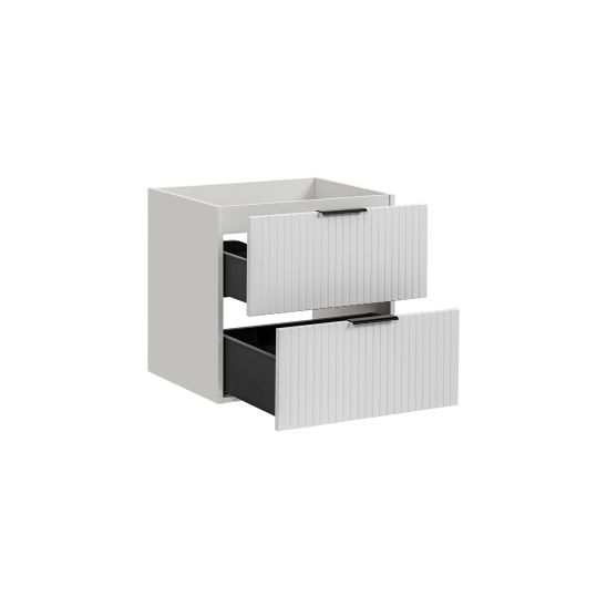 Set Kabinett Comad Adel White ADEL WHITE 82-60-B-2S, Waschbecken Comad Sky SKY60-8099