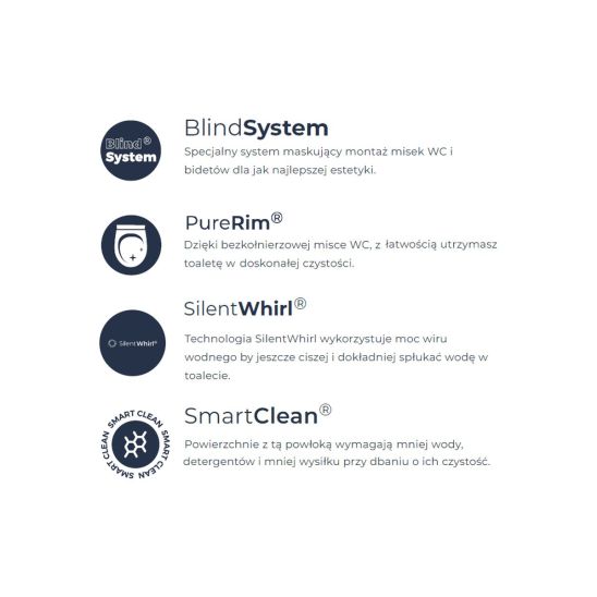 Set WC-Becken Oltens Hamnes 42524000, Toilletensitz Oltens Hamnes 45111000