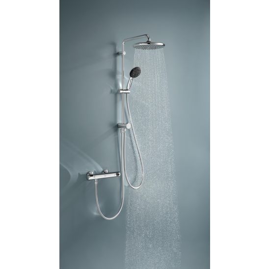 Set Duschset Grohe Vitalio Start System 26680001, Duschbatterie Grohe Start Edge 24197001
